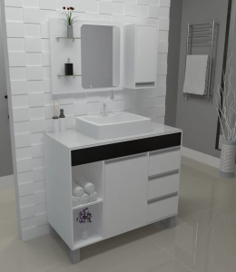 GABINETE PARA BANHEIRO FIT SUPREME - GABINETTO